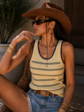 Top Knit Rigato Essential