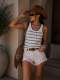 Top Knit Rigato Essential