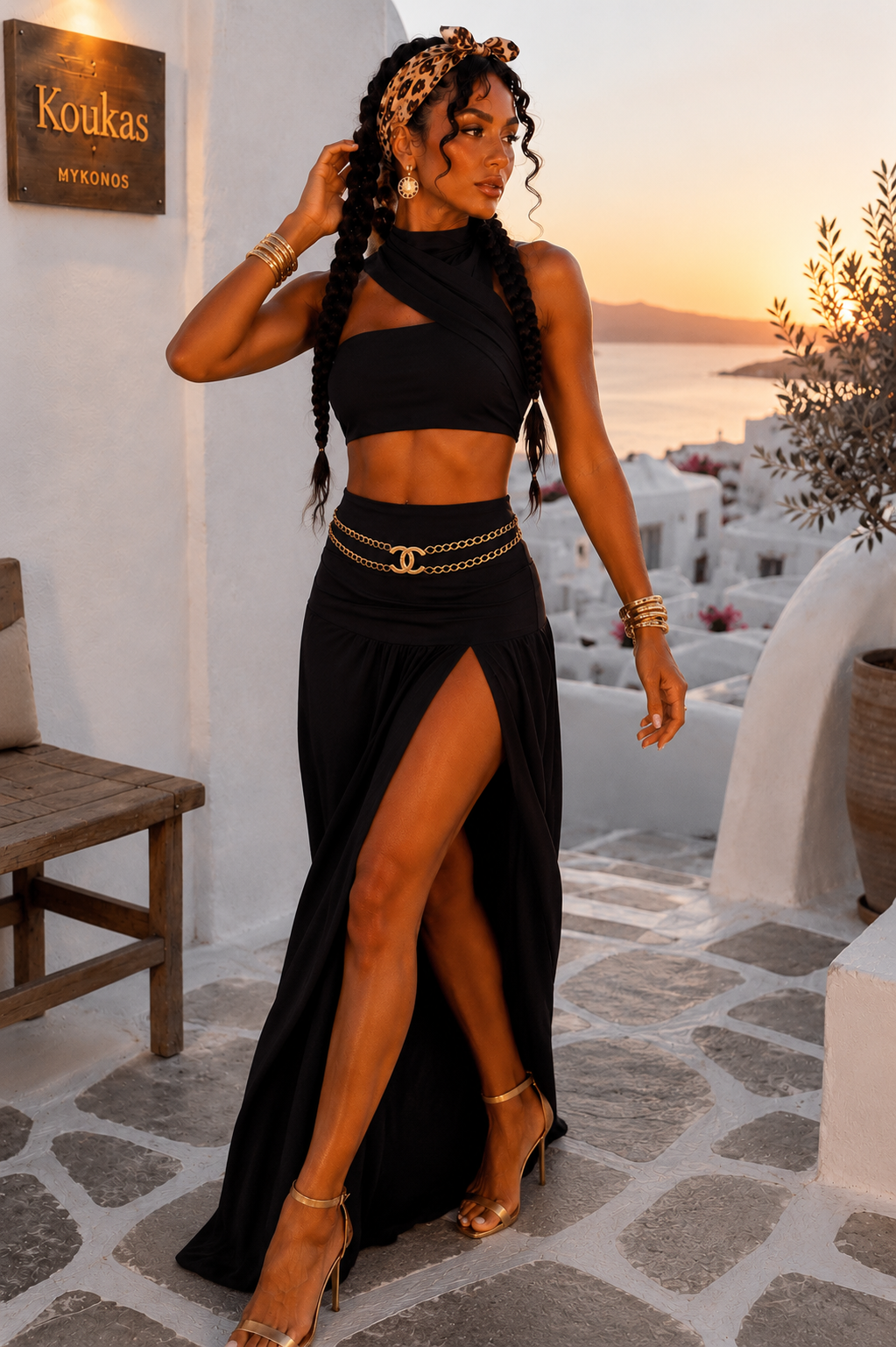 Completo Goddess Draped