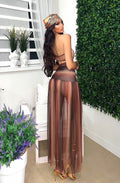 Body due pezzi con stella nude