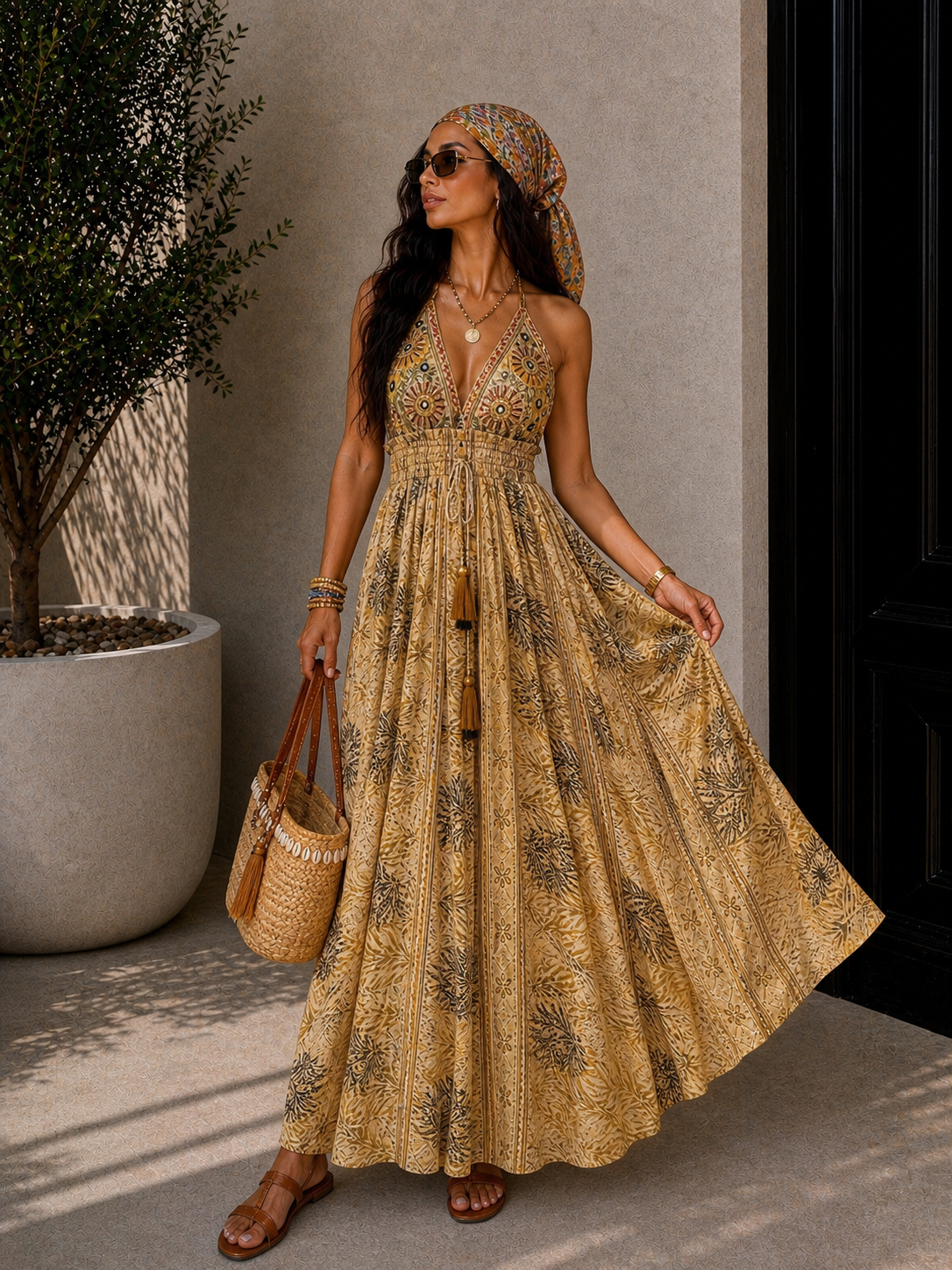 Abito Indian Lungo Summer