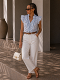Blusa con Rouches pois