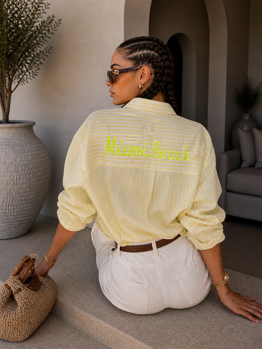Camicia Bonjour saint Tropez