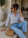 Camicia check heart