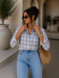 Camicia check heart