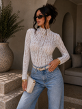 Maglia in pizzo romantic 3 colori