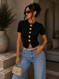 Maglia con gioielli Marine