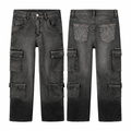 Dark Glam Cargo Jeans