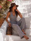 Completo vichy pantalone e top