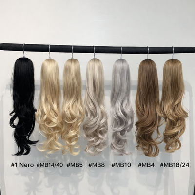 Coda Soft Wave 45cm con mollettone vari colori