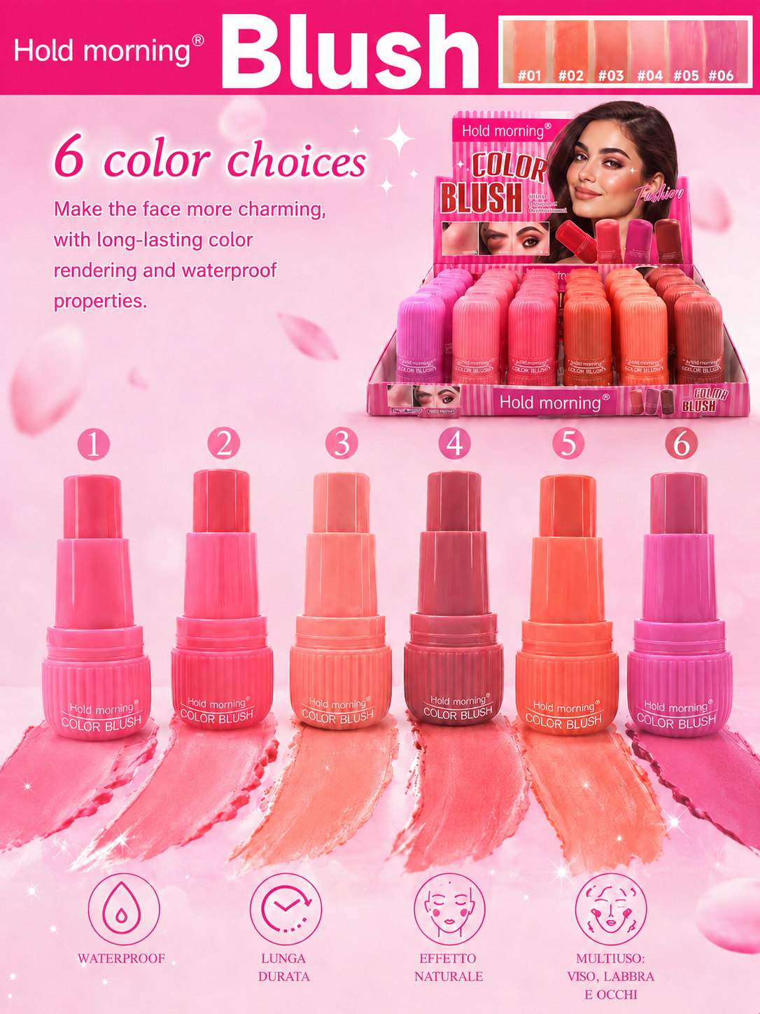 Blush Bloom Stick – 6 Shades Collection