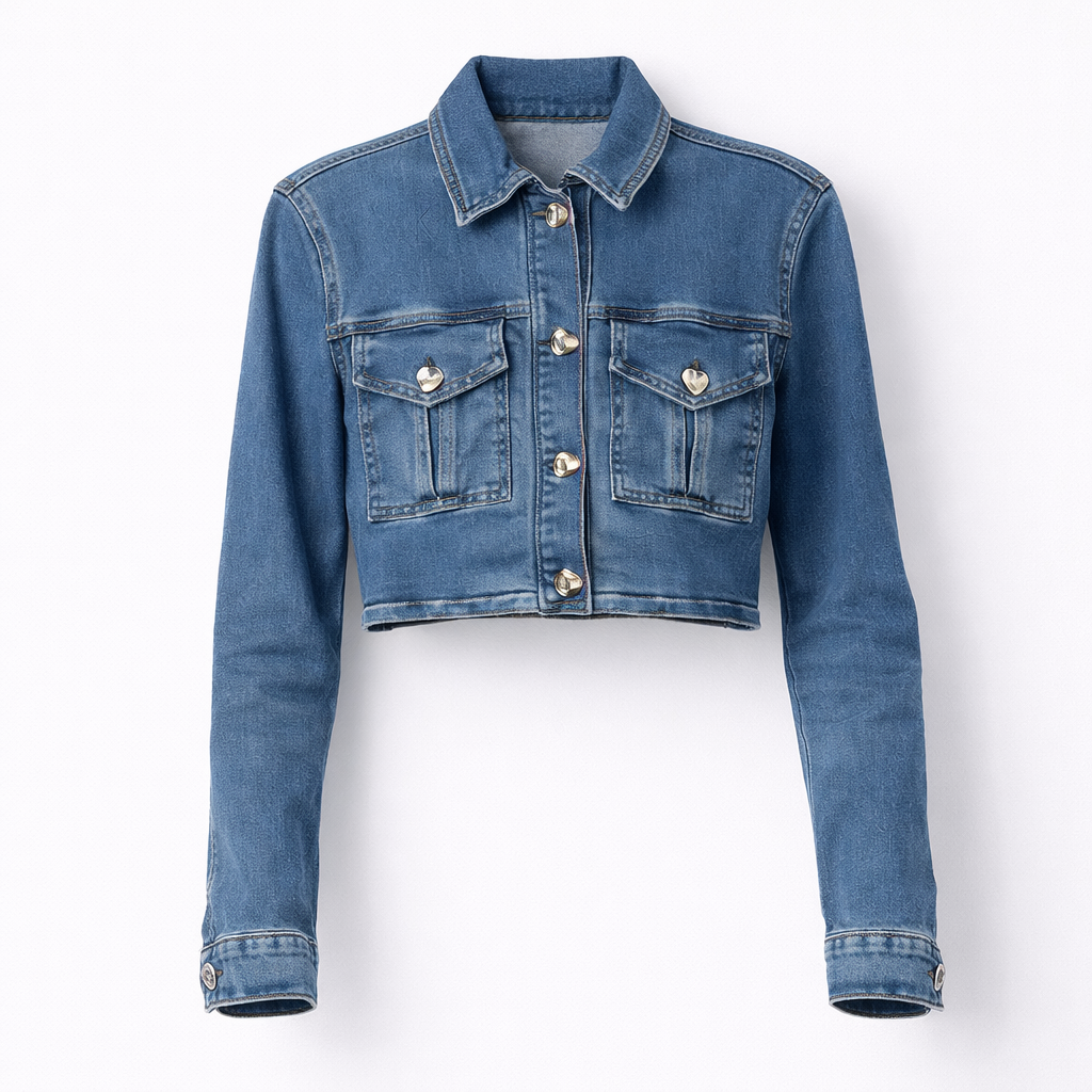 Completo Denim Queen bottoni