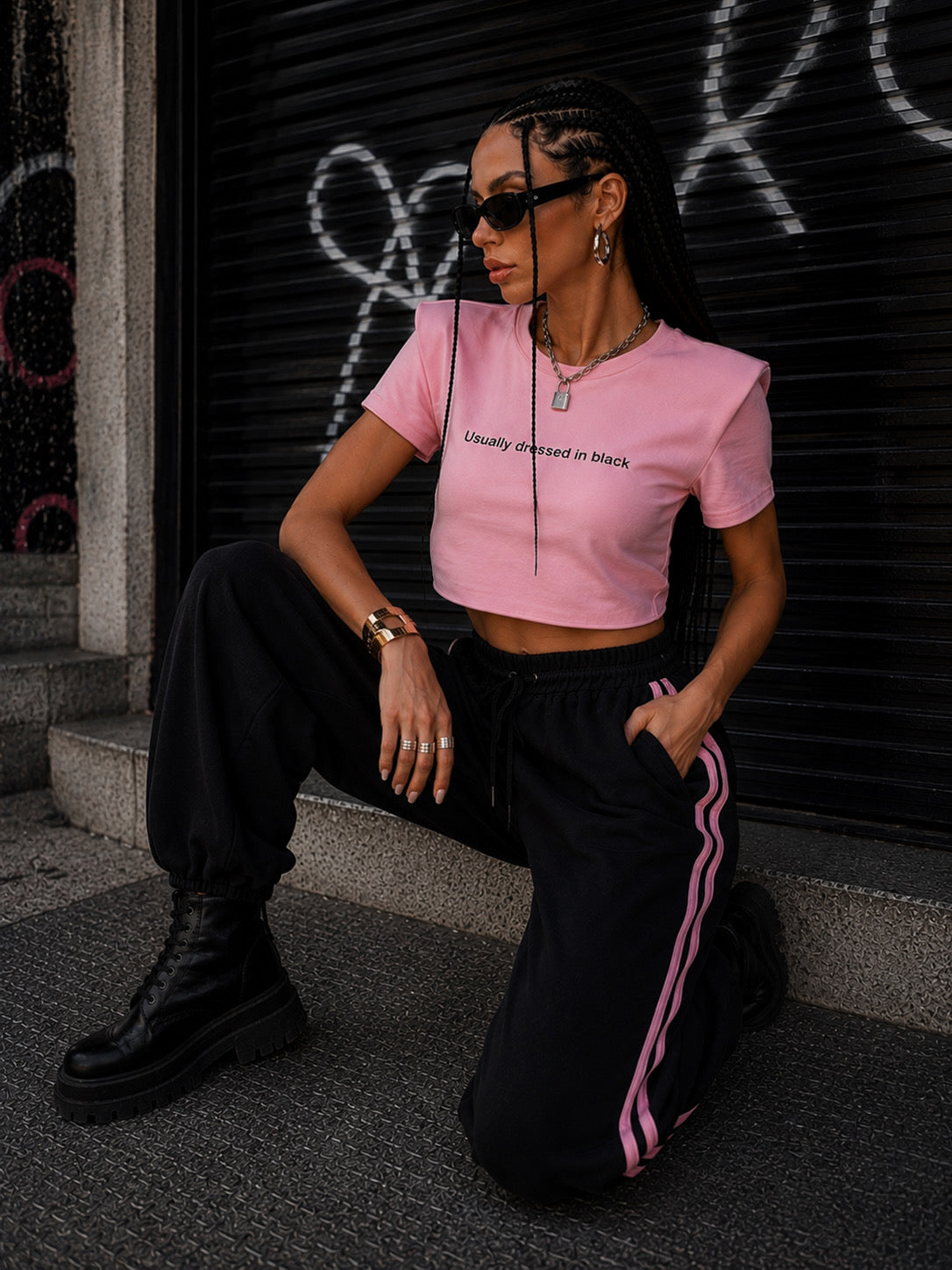 Pantalone Stripe Chic