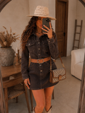 Abito Camicia Denim Belt
