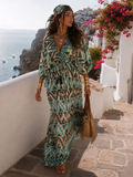Abito Boho Chic Sahara in seta