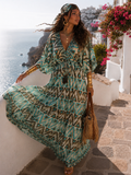 Abito Boho Chic Sahara in seta