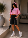 Short Bermuda stripe chic Summer