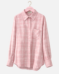 Camicia a quadri con brillantini ￼