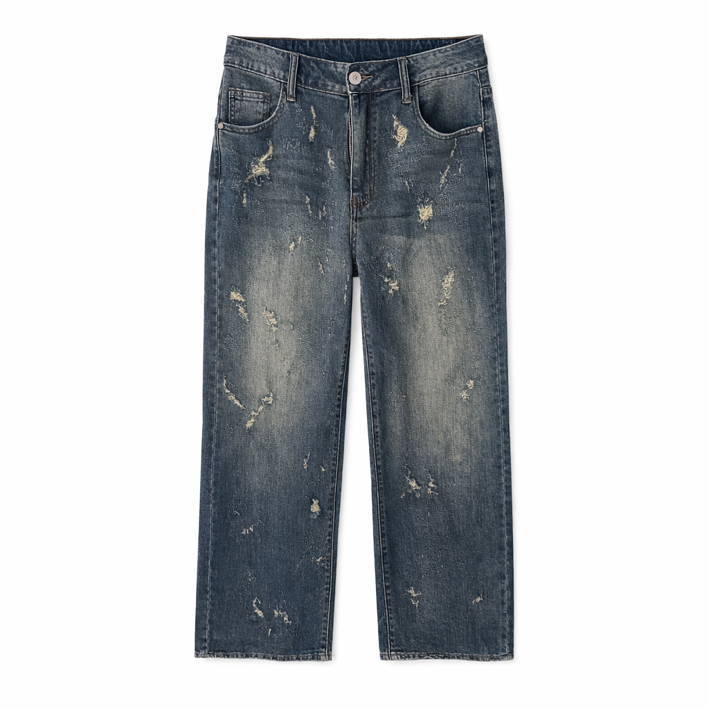 Jeans con strappi Effetto Destroyed