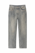 Jeans con Strass e Dettaglio Perle