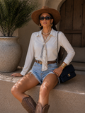 Camicia Elegance Foulard Chic