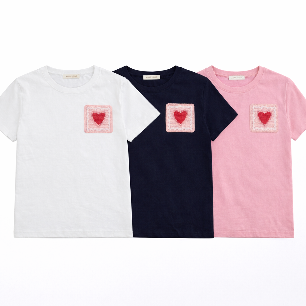 T-shirt Heart Patch
