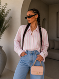 Camicia Riga Candy Rosa Oversize
