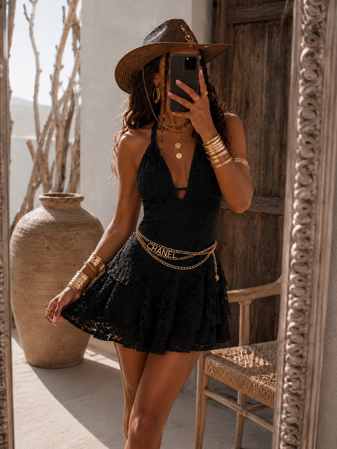Abito Pizzo Romantic Chic