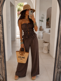 Completo Top Elasticizzato e Pantalone