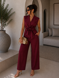 Completo elegante gilet e pantalone