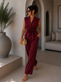 Completo elegante gilet e pantalone