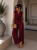 Completo elegante gilet e pantalone