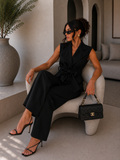 Completo elegante gilet e pantalone