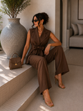 Completo elegante gilet e pantalone