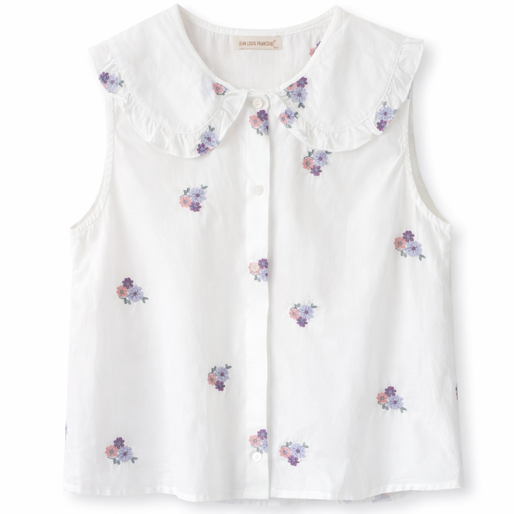 Blusa Sweet Collar Bloom