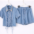 Completo Denim Lace Glam