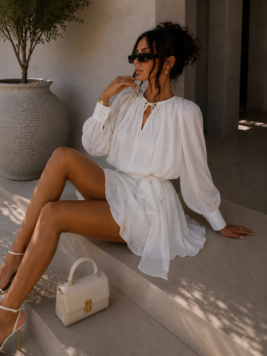 Abito Chiffon Elegance