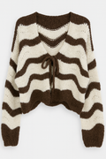 Maglioncino Waves Knit Bicolor