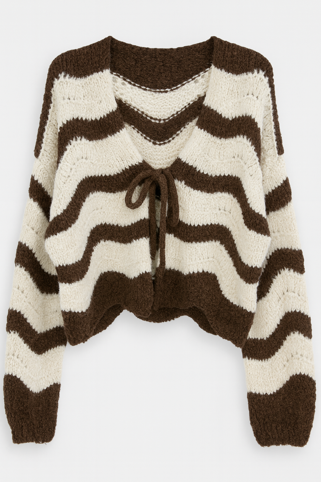 Maglioncino Waves Knit Bicolor