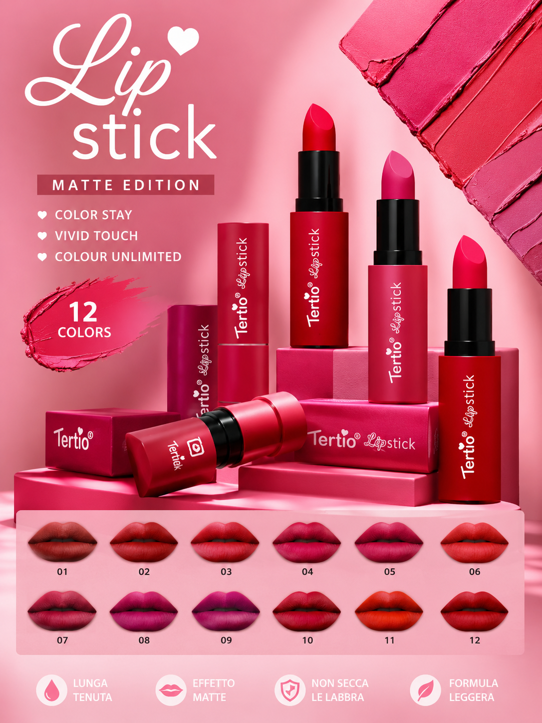 Lipstick Matte Edition – Rossetto Effetto Velvet