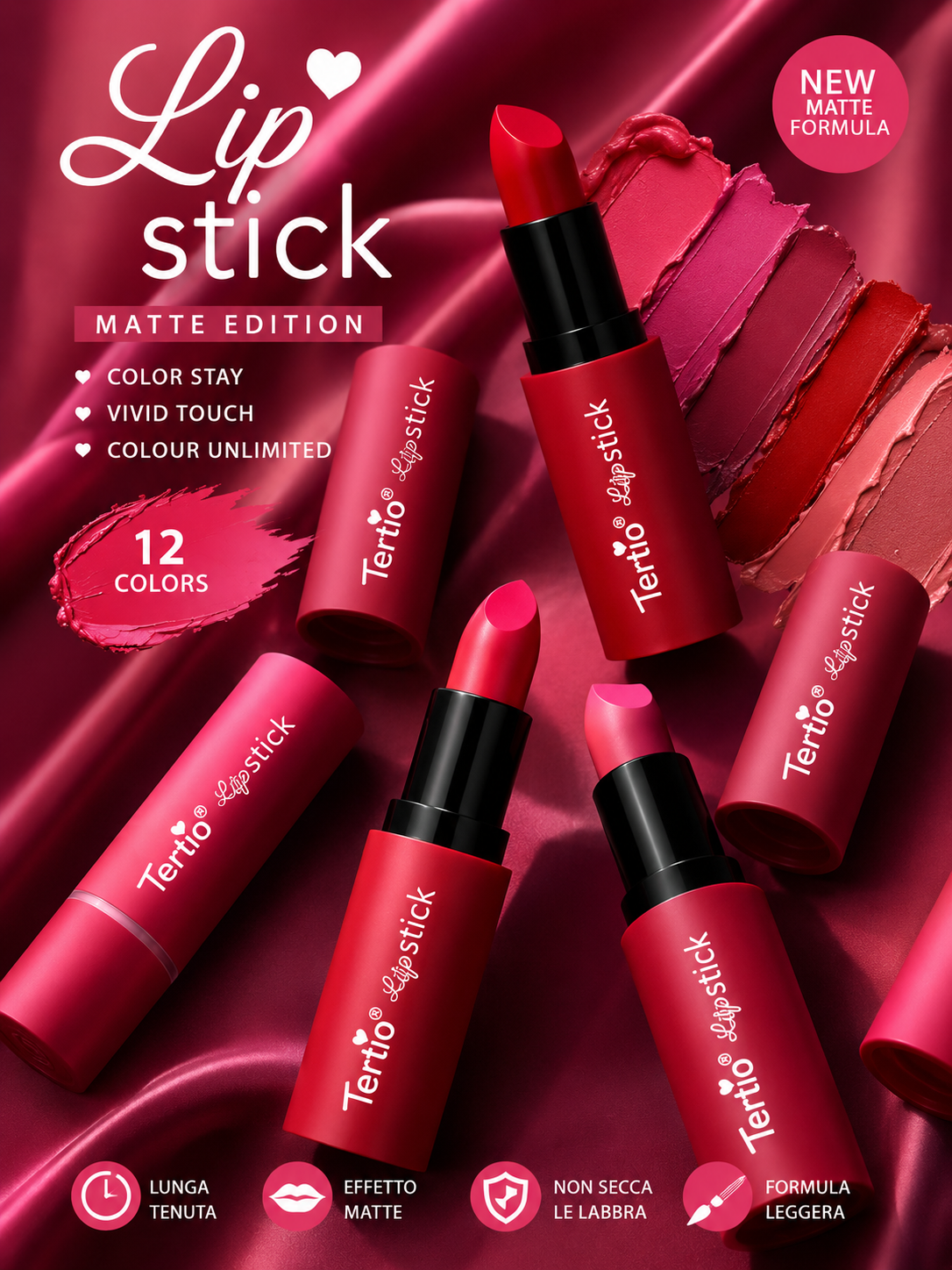 Lipstick Matte Edition – Rossetto Effetto Velvet
