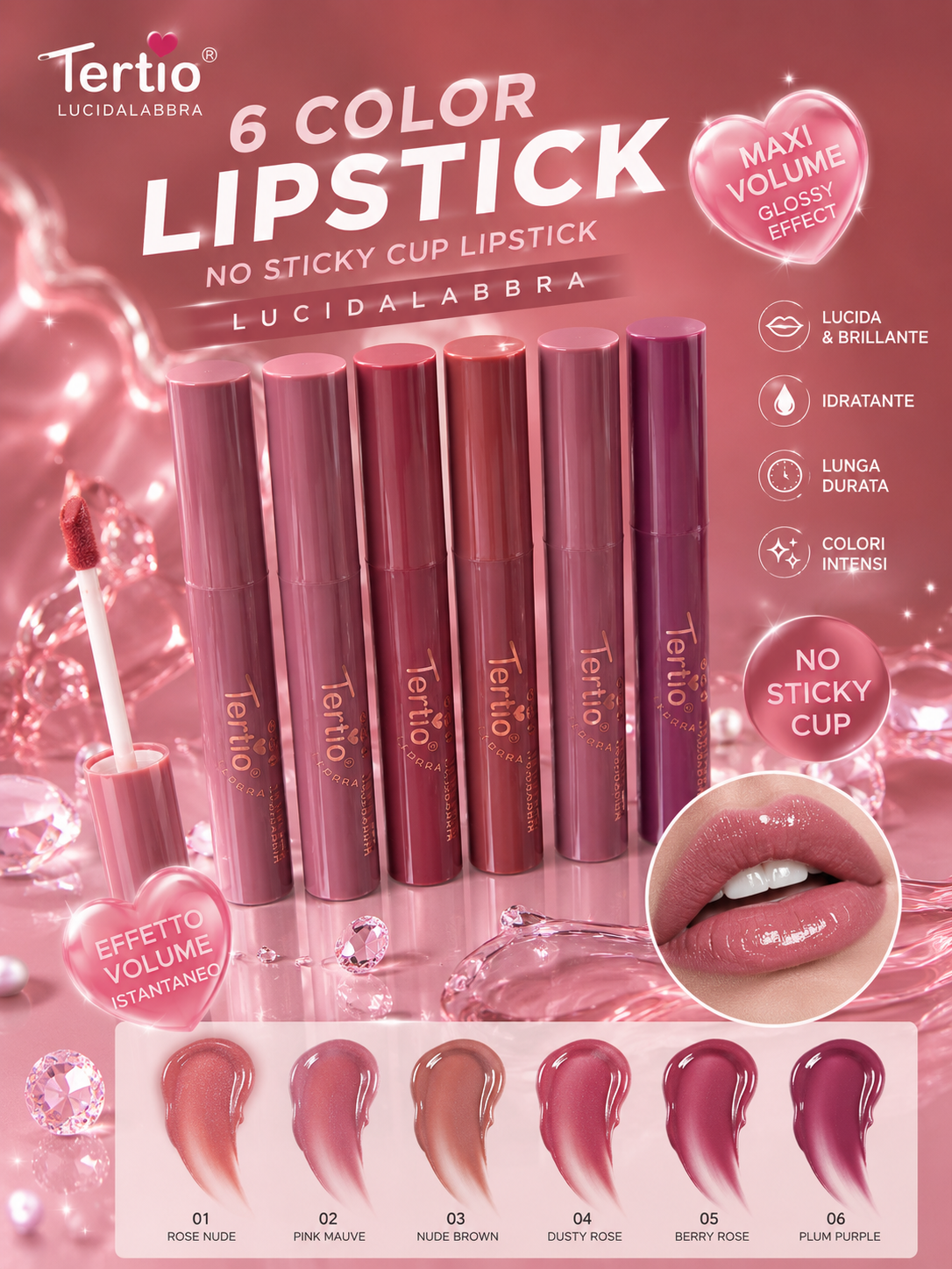 Tinta labbra No Sticky Lipstick