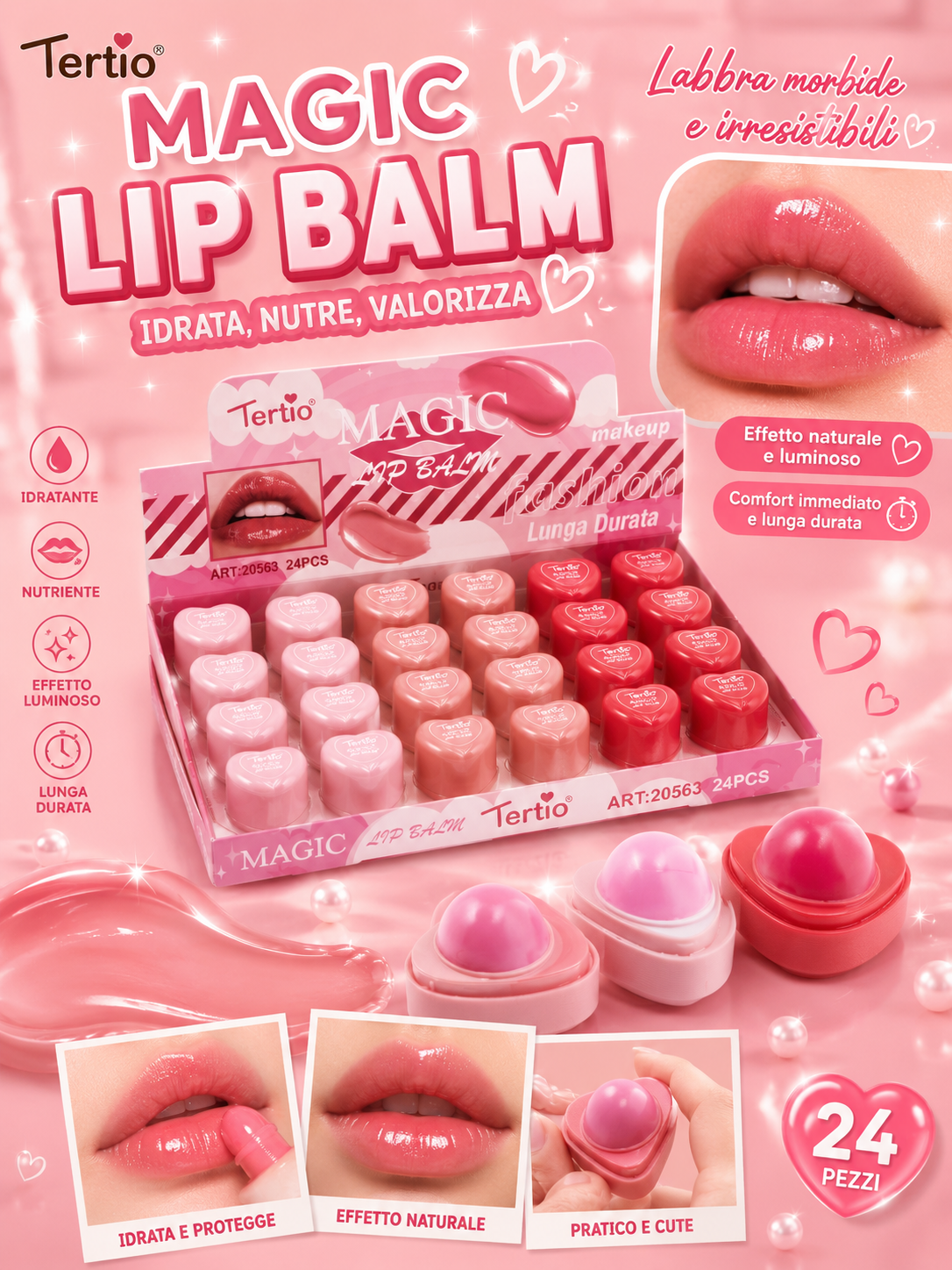 Lip Balm a cuore