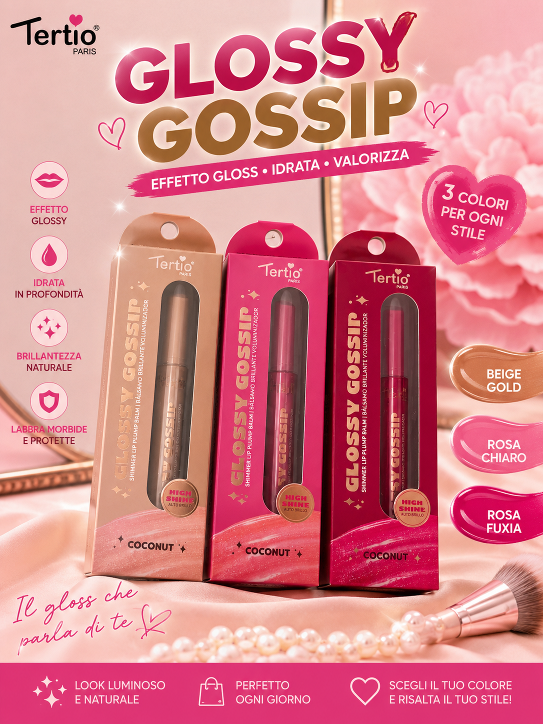 Glossy Gossip – Lip Plump Balm High Shine