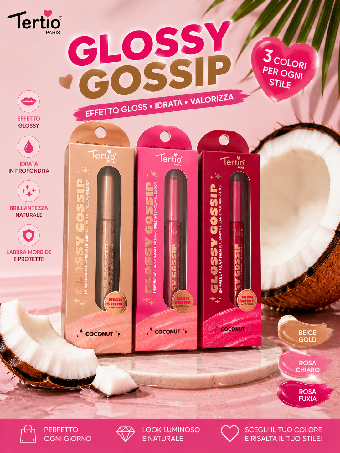 Glossy Gossip – Lip Plump Balm High Shine