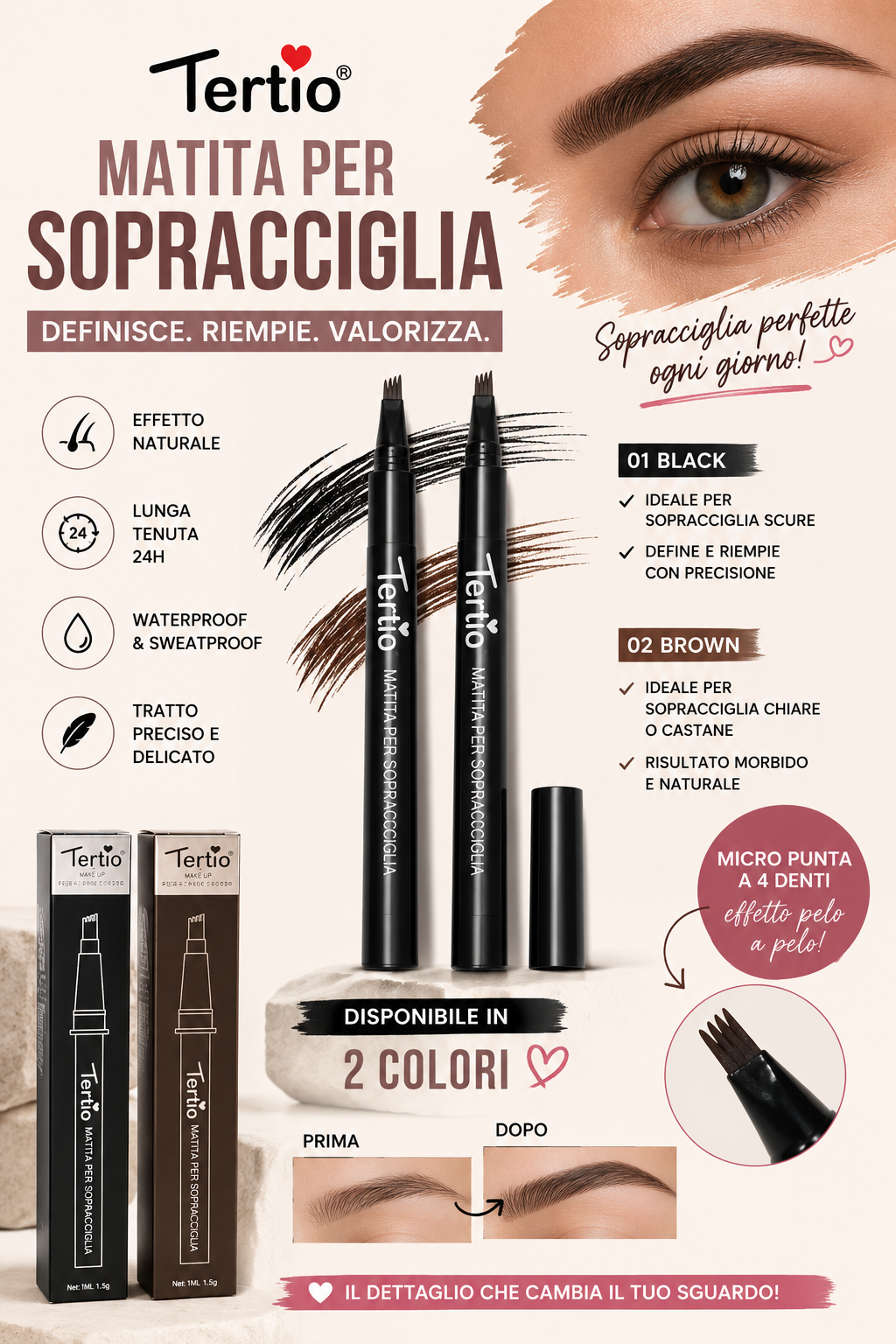 Matita per Sopracciglia
