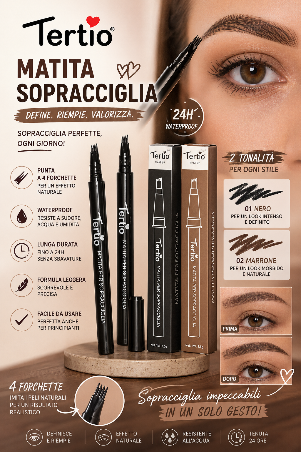 Matita per Sopracciglia