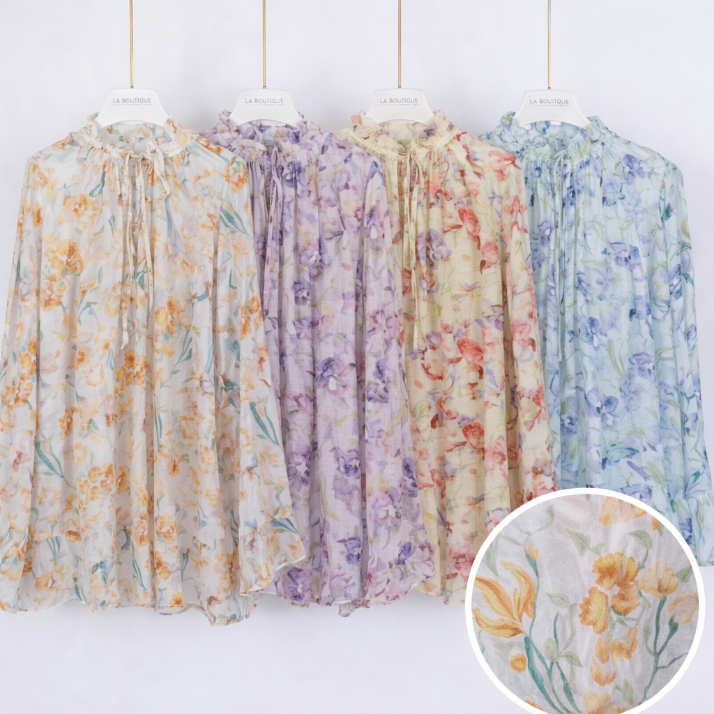 Camicia floreale vari colori