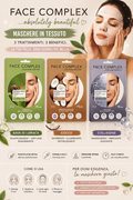 Maschere Viso in Tessuto