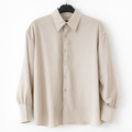 Camicia satin spalline imbottite